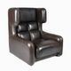Leather armchair by Zbyněk Hřivnáč