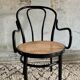 Fauteuil vintage cannage