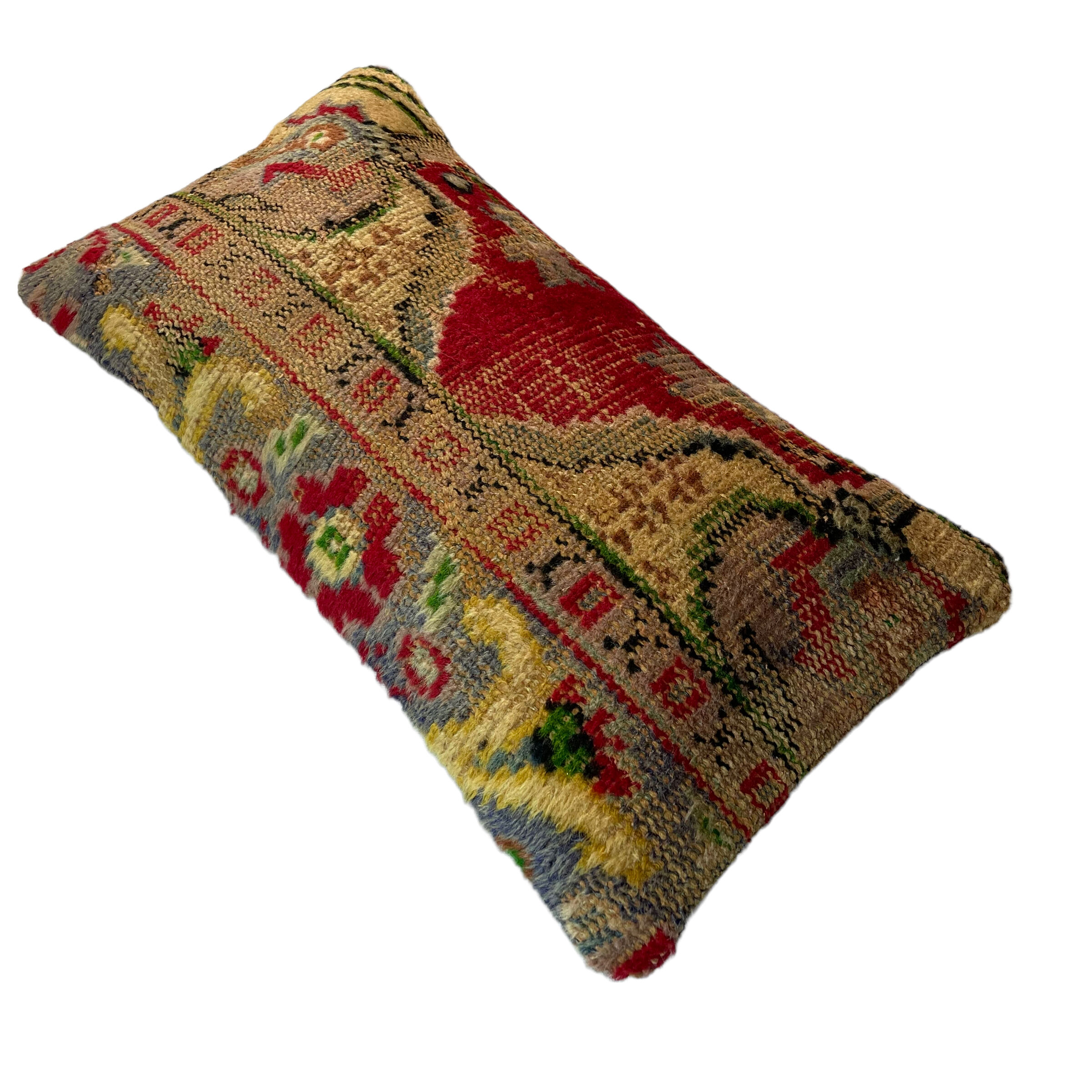 Housse de coussin vintage turque faite à la main 30 x 60 cm