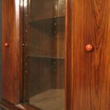 Italian showcase in wood from 20th century