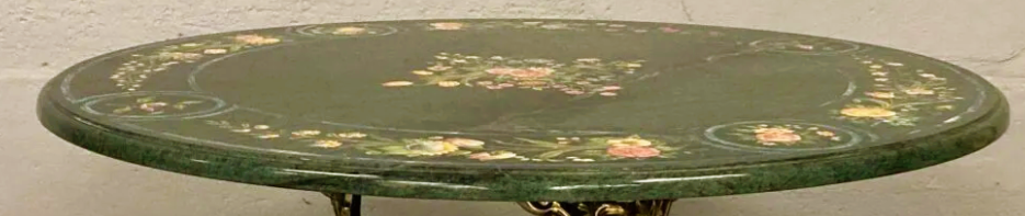 Great Italian table Scagliola