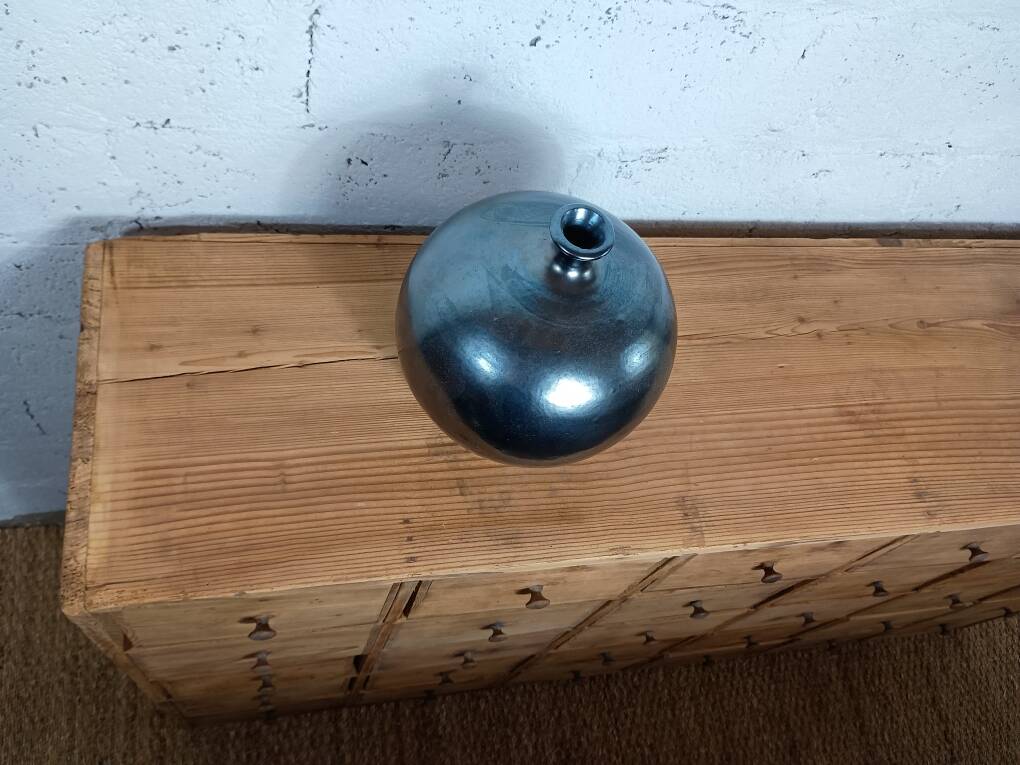 Meuble de métier industriel ou d'apothicaire avec 30 tiroirs bois vintage