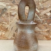 Ancien pot suspension murale dehoux j.m. grès beige luc en diois