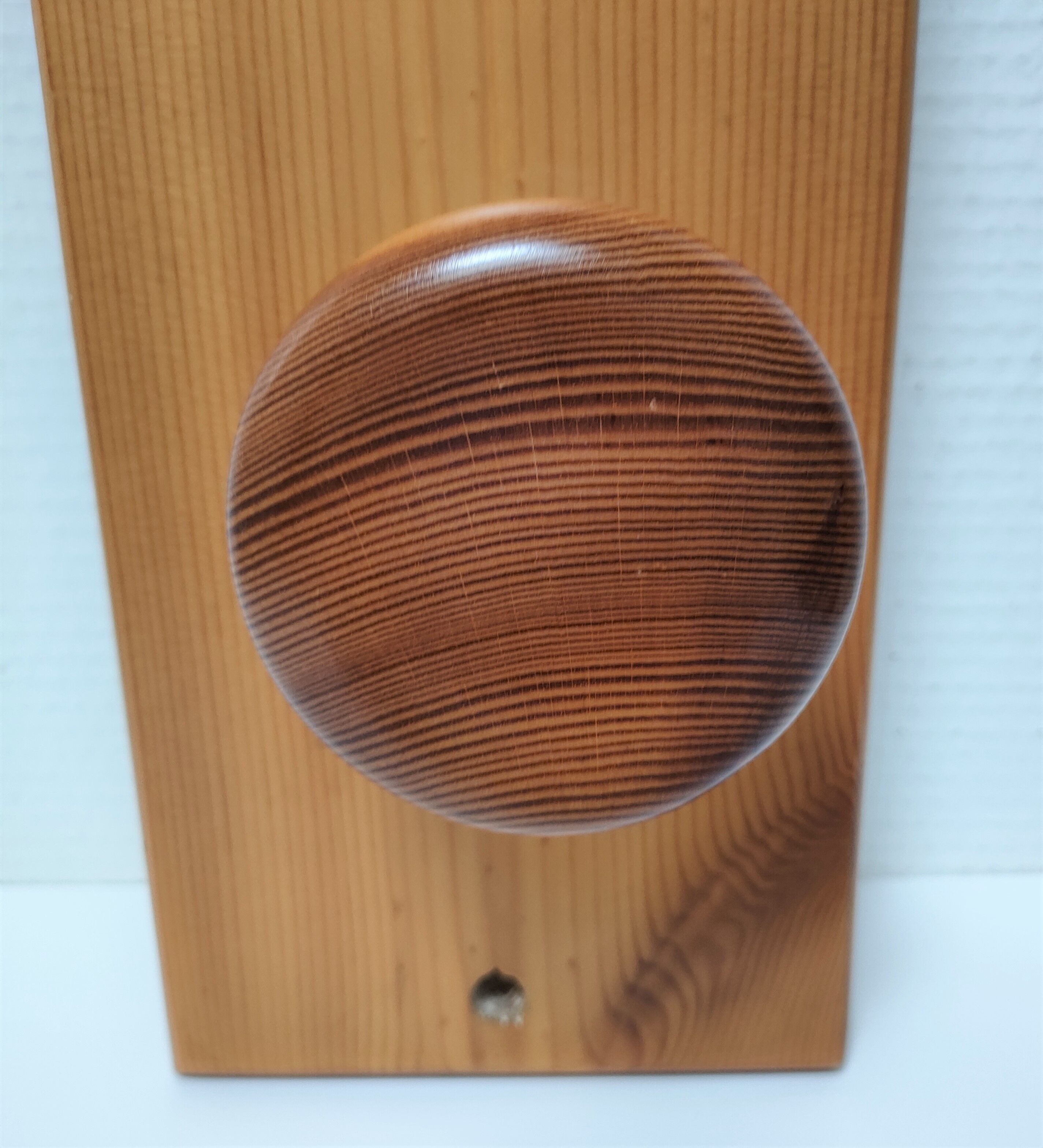 Solid pine coat rack design 80s-90s