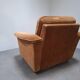 Pair of Mid-Century Modern Czech Lounge Armchairs with Rolling Casters