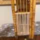 Vintage bamboo shelf