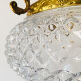 Brass ball chandelier