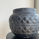 Terracotta pot vase