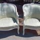 Paire de fauteuils style Louis XV