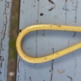 Brass hand mirror