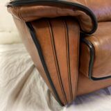 Vintage leather sofa 1980