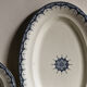 Lot de 5 plats en terre de fer