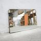 Miroir biseauté art déco 48cm x 72cm