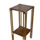 Brass side table, 1970s-1980s