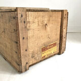 50's vintage wooden crate