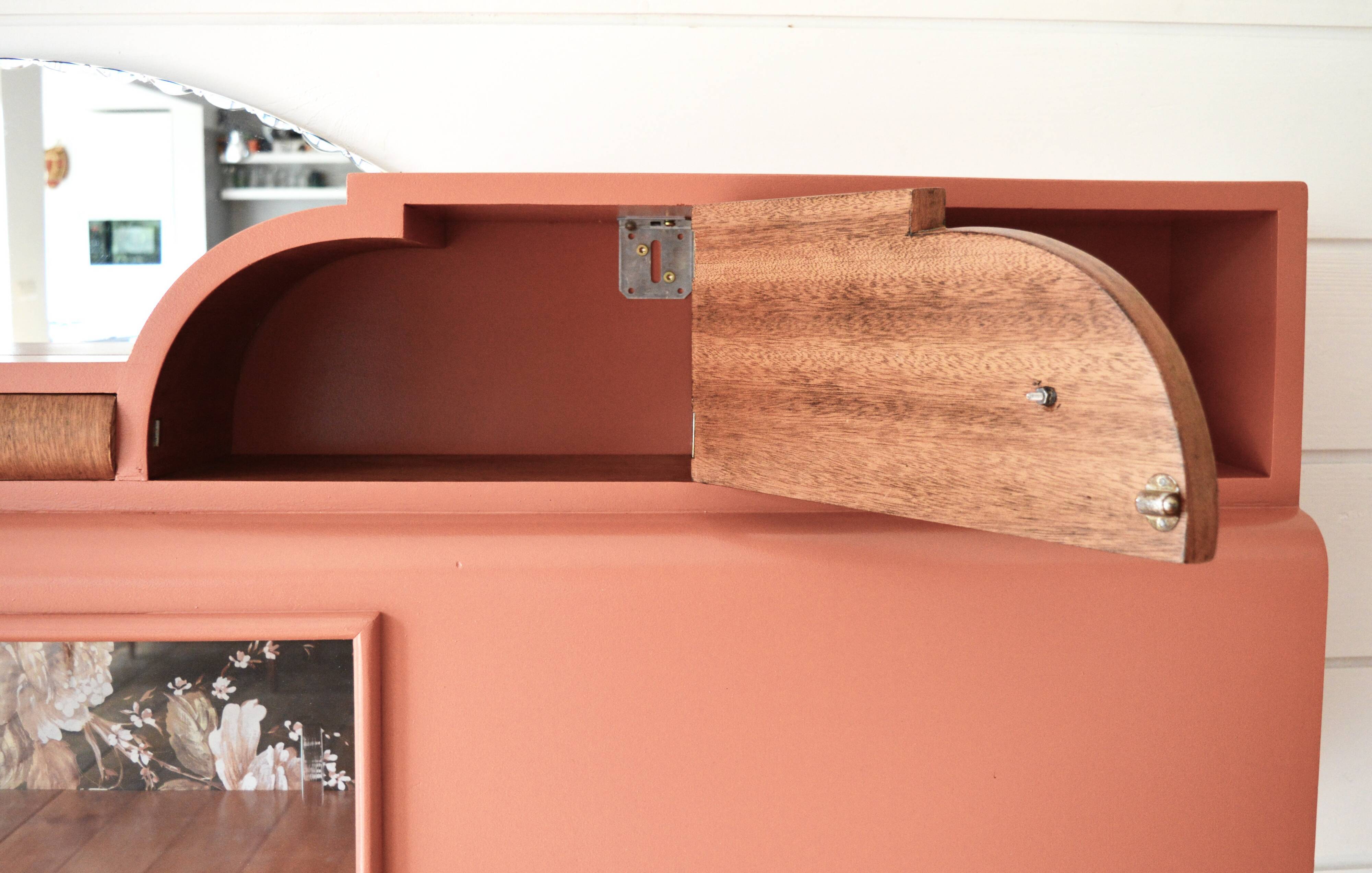 Shelf cosy 'terracotta'