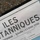 Carte mdi Iles britanniques Bénélux vintage