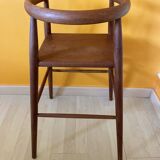 Danish Children's High Chair by Nanna Ditzel for Kold Savvaerk, 1950s