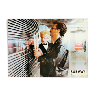 Affiche cinématographique de " Christophe Lambert & Jean Reno " de 1985