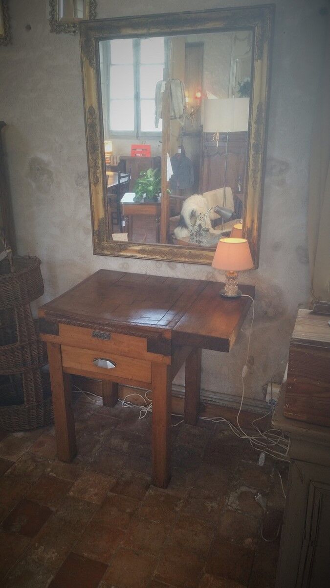 Butcher block era Art Deco