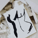 Woman by shadow-21 x 30cm