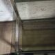 Chrome and smoked glass shelf from the 70s.