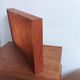 Console shelf with modernist mirror, 60s/70s