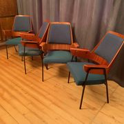 Set of four chairs, 1960s