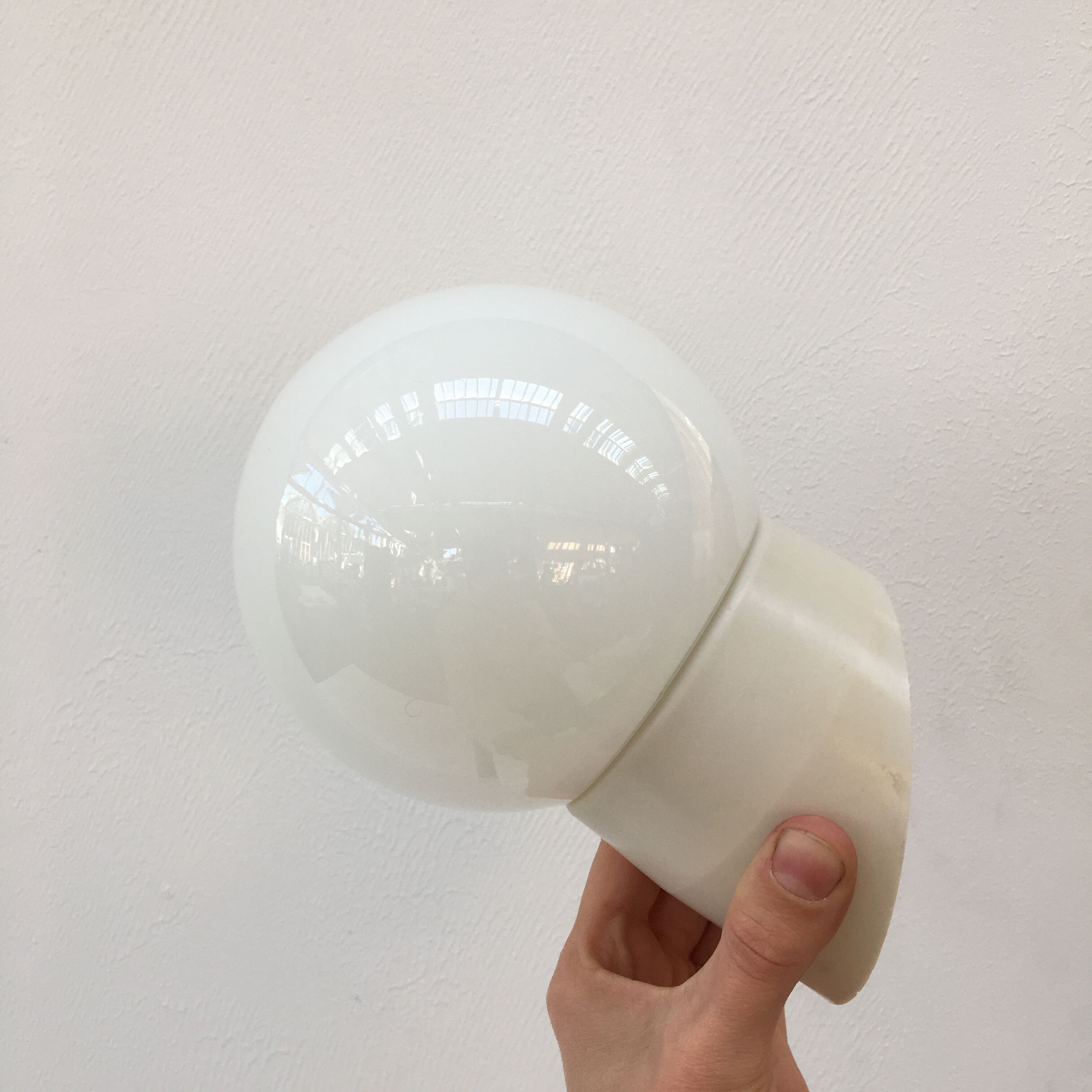 Vintage Bo Niko Bauhaus style wall lamp