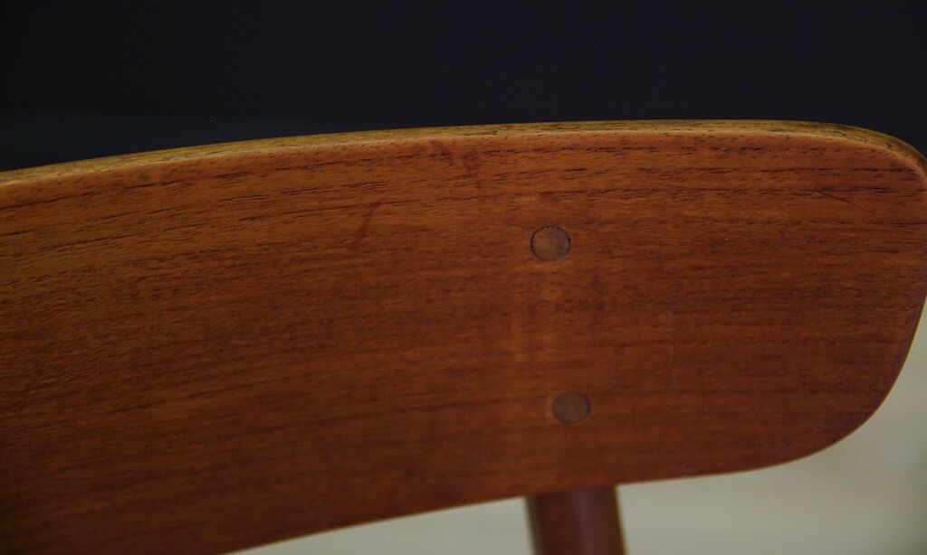 Set of 4 retro chairs from the 1960s