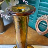 Blown glass carafe, Biot glassworks