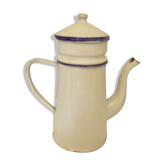 Cafetière tôle émaillée