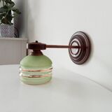 50s art deco wall light