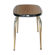 Tabouret formica pieds compas