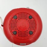Red-white radiolamp by Adriano Rampoldi for Europhon