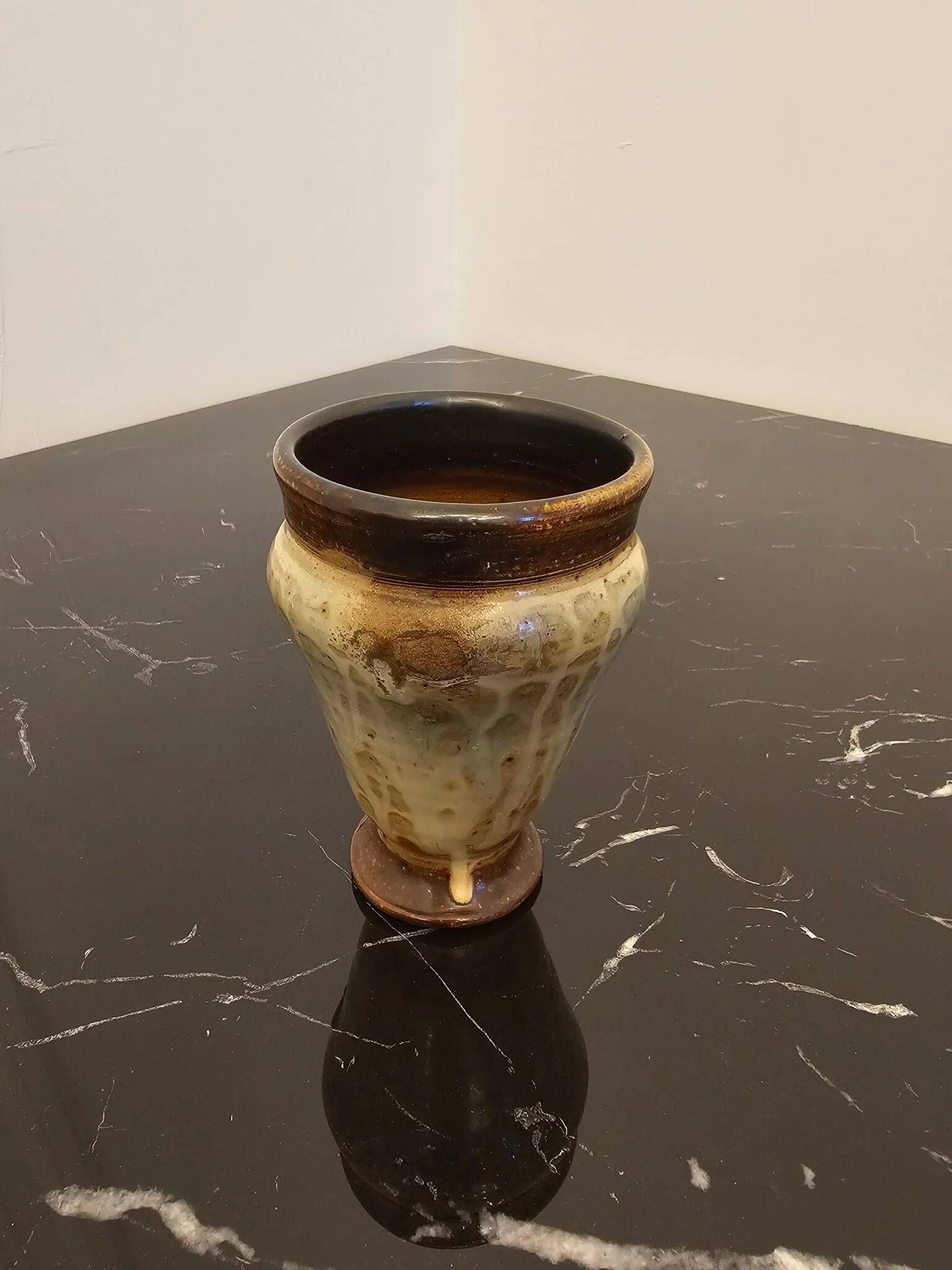 Petit vase en grès Marcellus Aubry de Bouffioulx Belgique