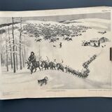 Vintage Russian School ART Poster USSR Eastern Europe 1963