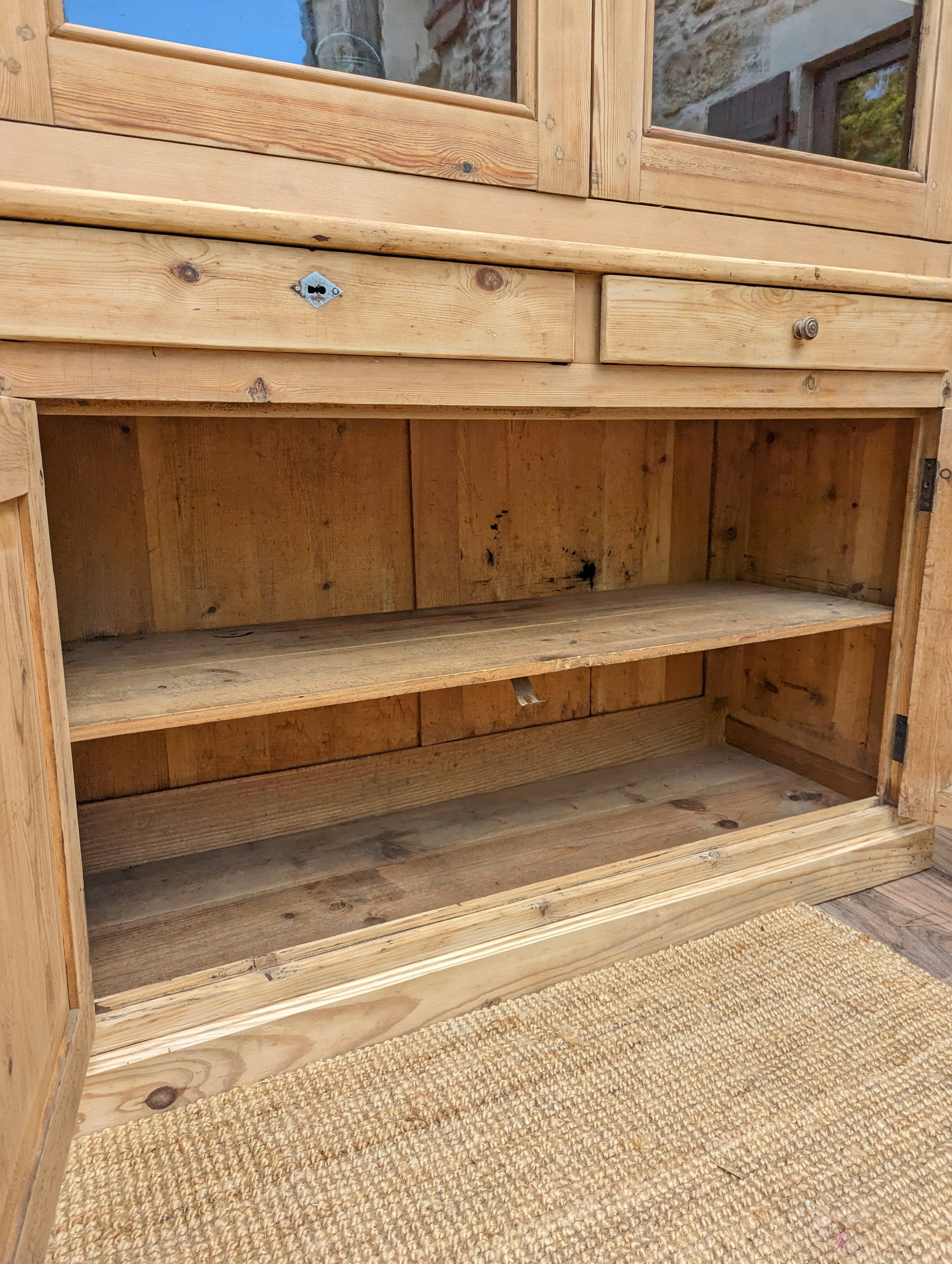 Old glazed furniture