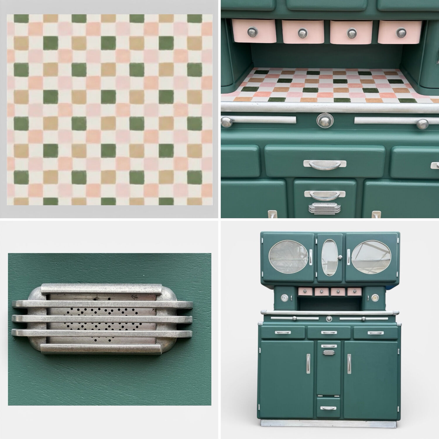 Buffet Mado cuisine 1950