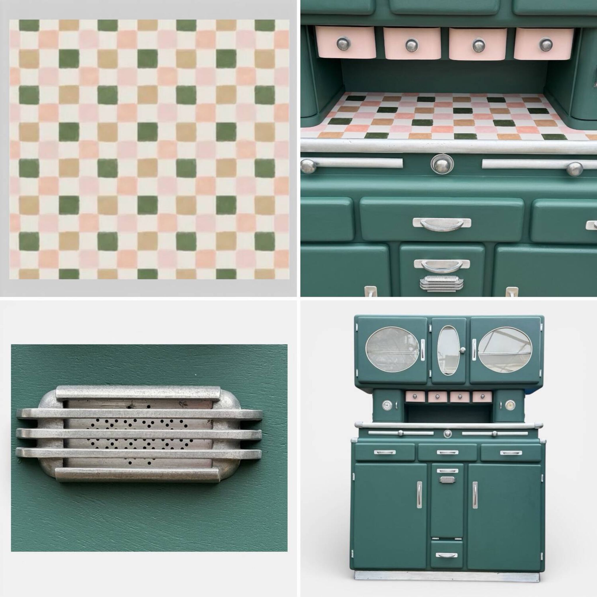 Buffet Mado cuisine 1950