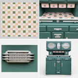 Buffet Mado cuisine 1950