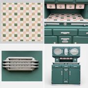Buffet Mado cuisine 1950