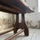 Dining table in solid olive wood Maison Skela 1960