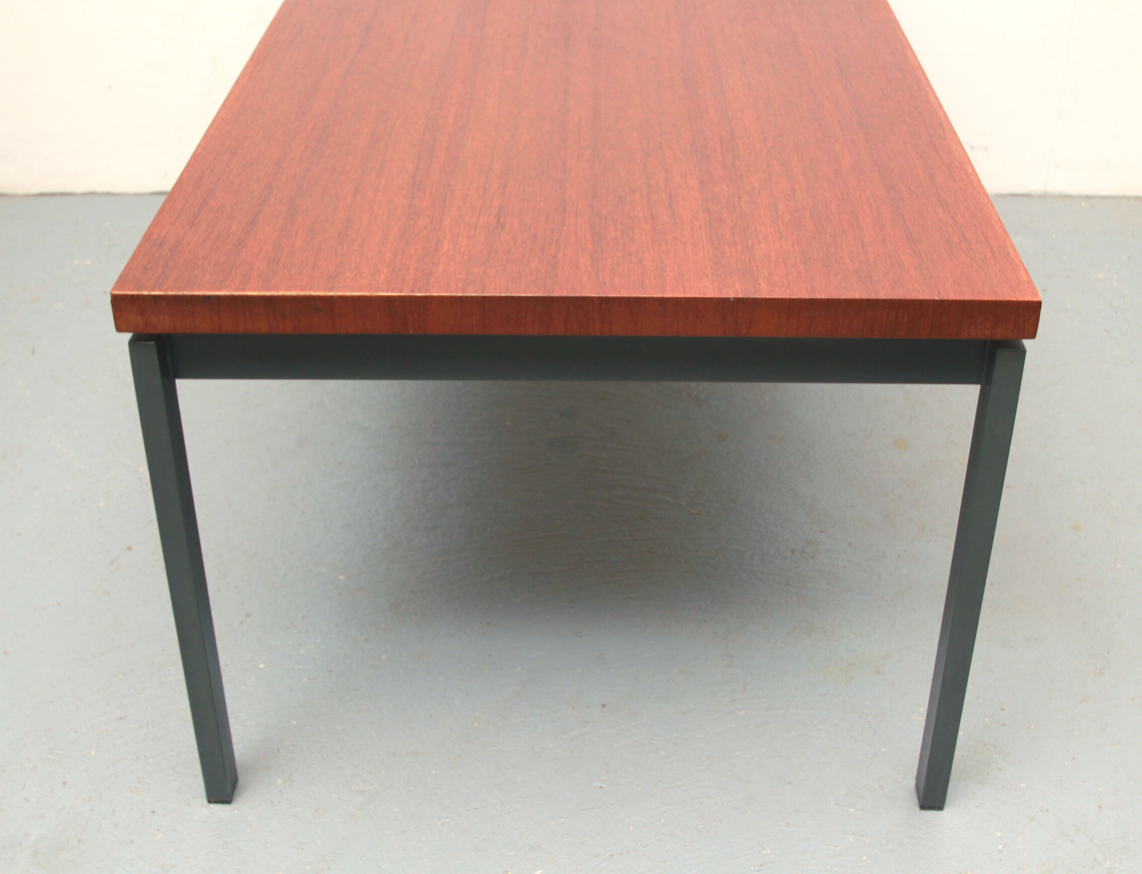 1960s coffeetable in teak and metal