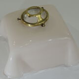 Pink / vintage opaline suspension