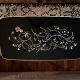 Glass coffee table 50's