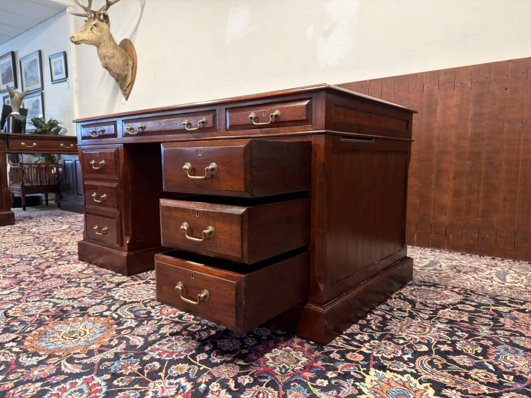 Classic English Globe Wernicke Desk