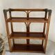 Bamboo and rattan shelf, 1970s