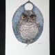 "Blue night" China ink