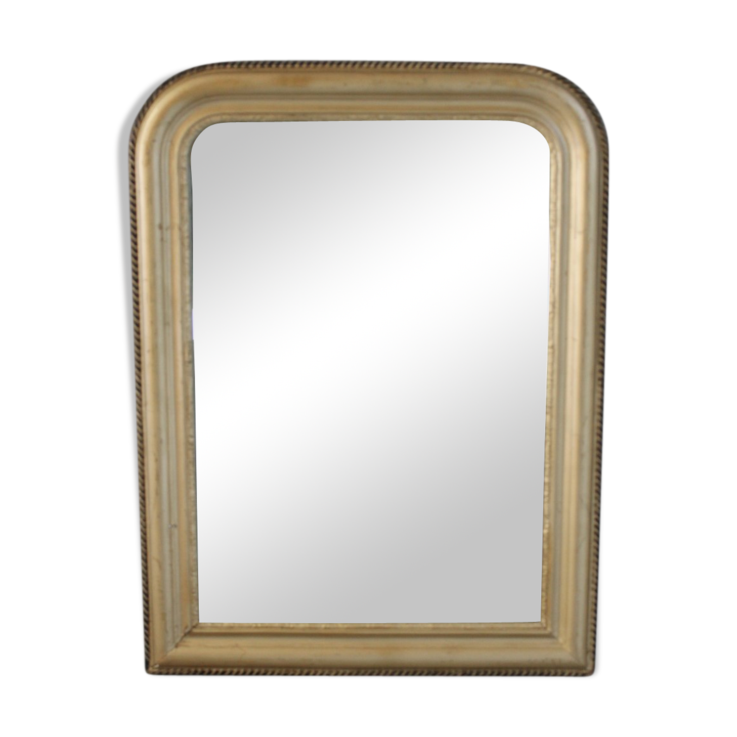 Miroir doré Louis-Philippe - 75x57cm